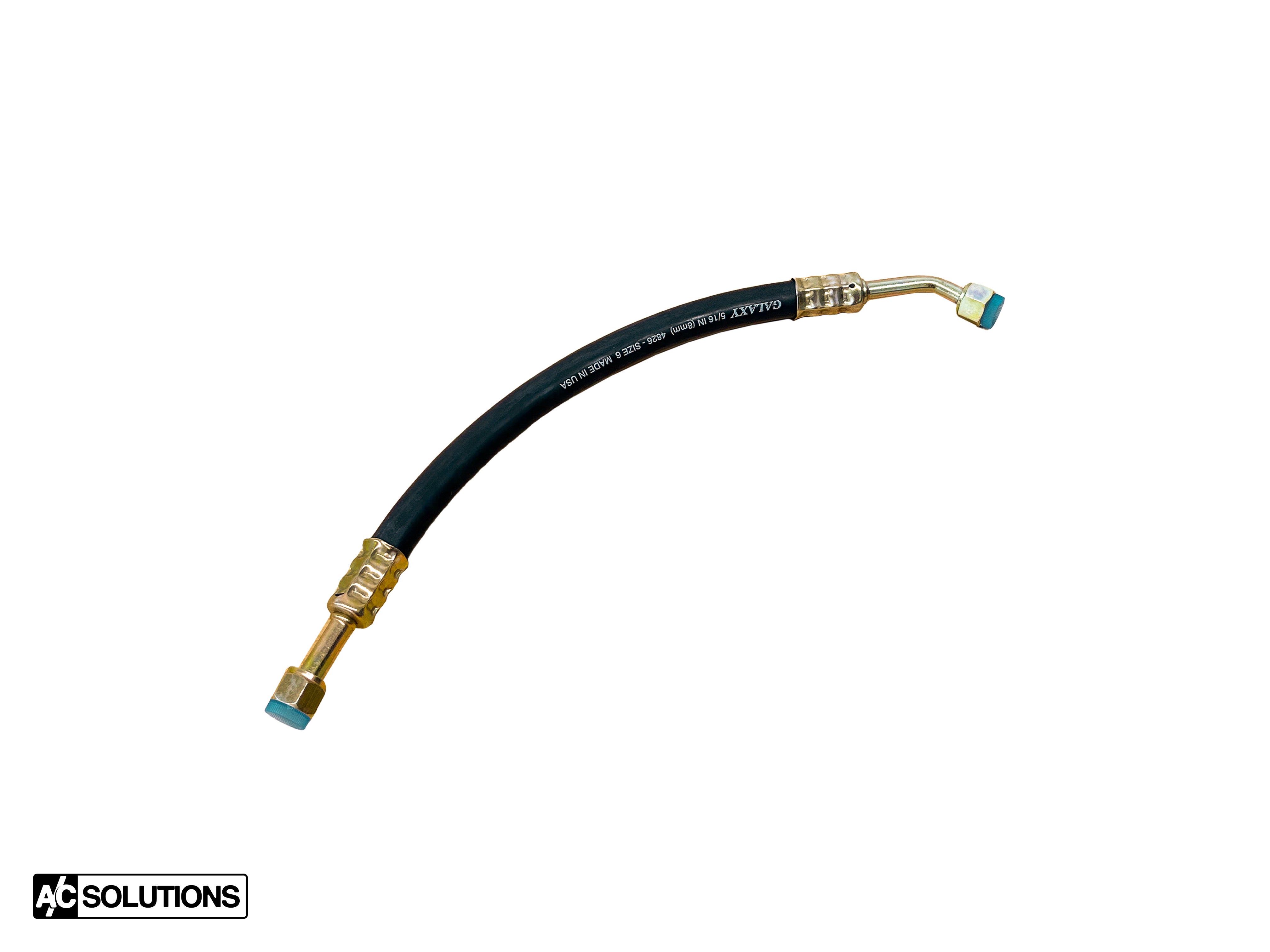 A/C Solutions BMW E30 High-Pressure Condenser Return Line (early model) (64539067572)