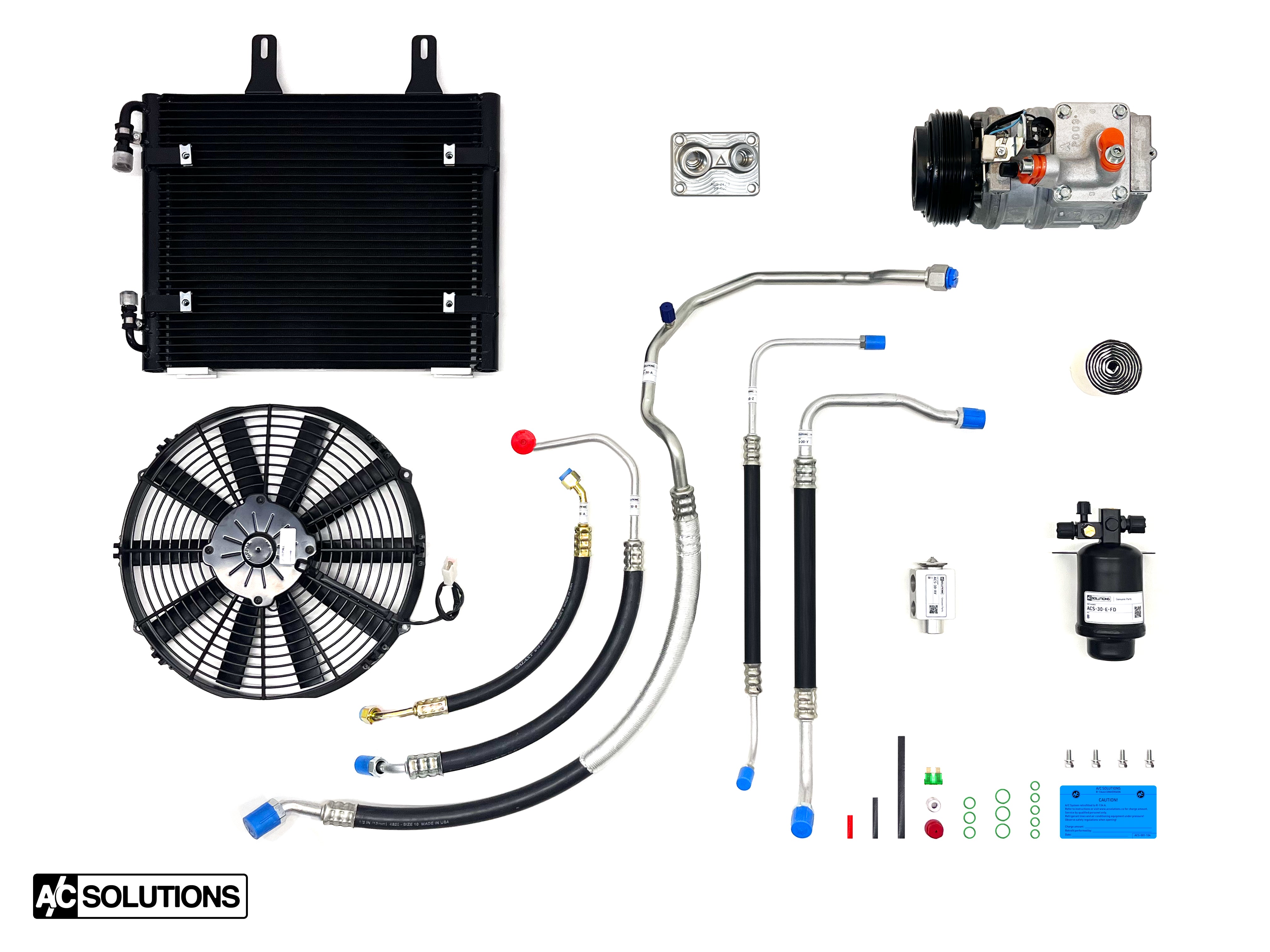 A/C Solutions BMW E30 24v Swap Conversion Kit (S50, S52, S54, and more)